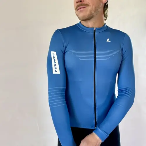 Herren Langarm Radtrikot - Custom