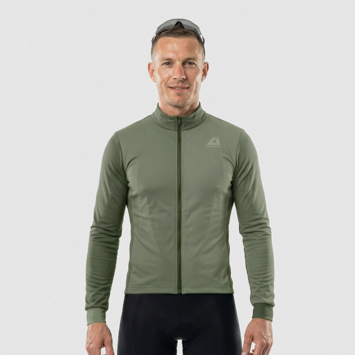 Herren Langarm Radtrikot - Custom