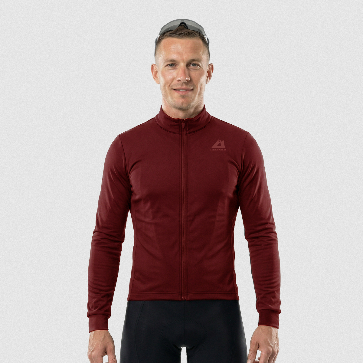 Herren Langarm Radtrikot - Custom